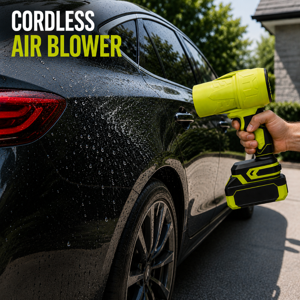 The Cordless Air Blower™ – Dry Your Car in Seconds