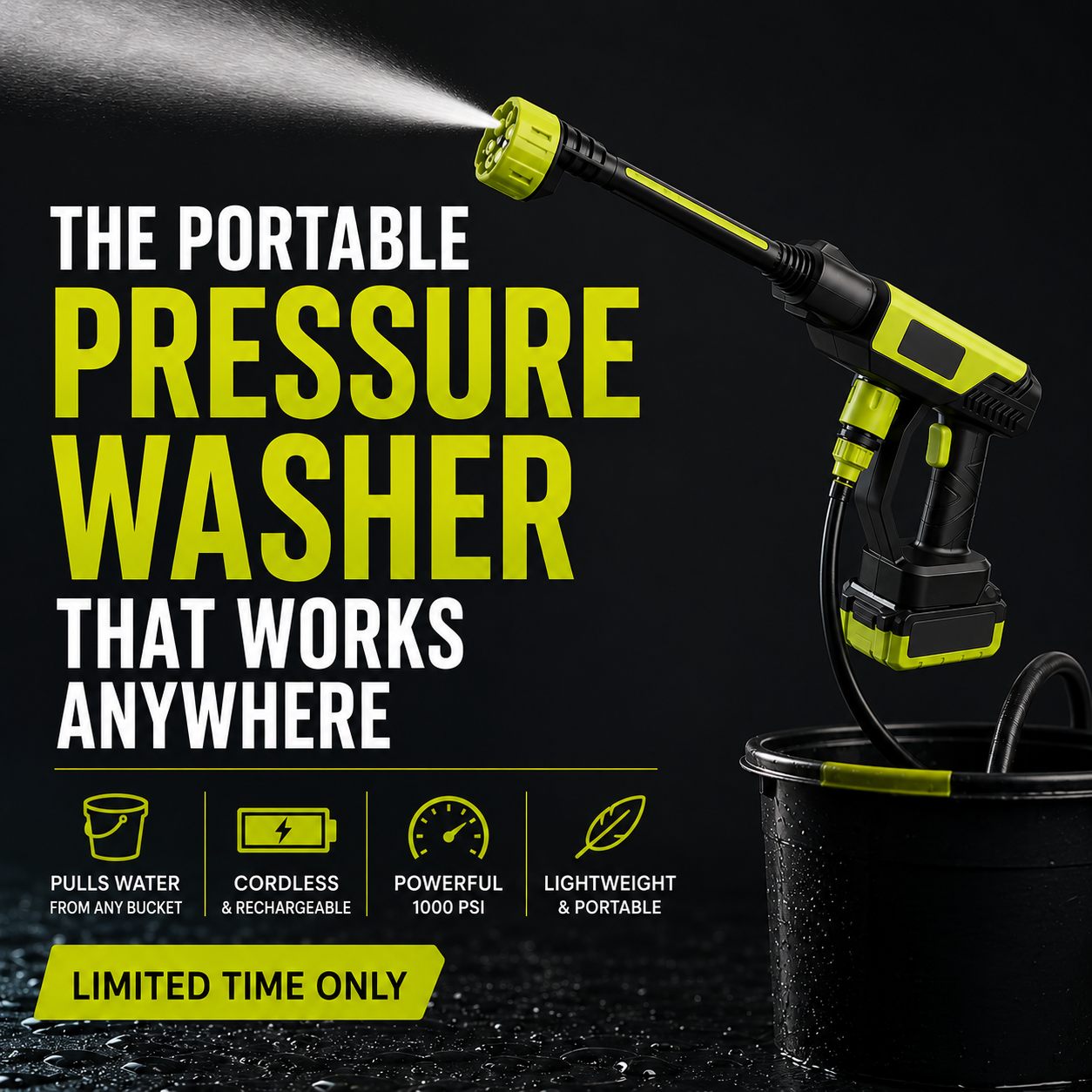 The Portable Pressure Wash System™