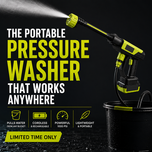 The Portable Pressure Wash System™